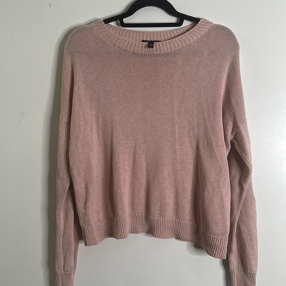 Eileen fisher organic cotton slik blend sweater size Medium - Picture 5 of 6